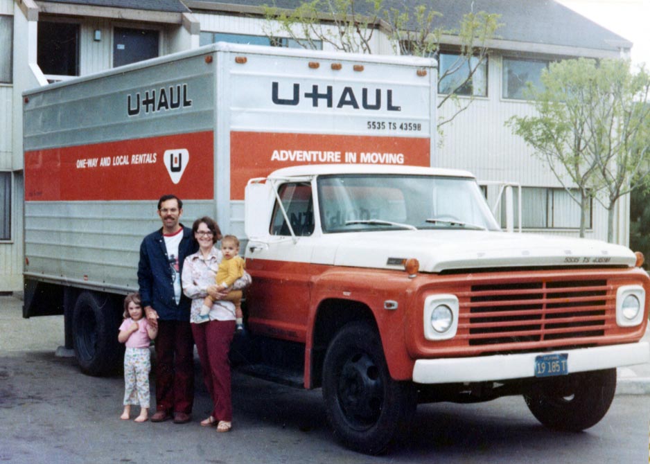 Heading to Corvallis, 1977