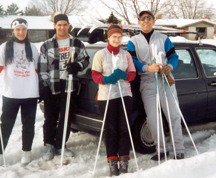 Cross-Country Skiing in Utah, Late 1990s