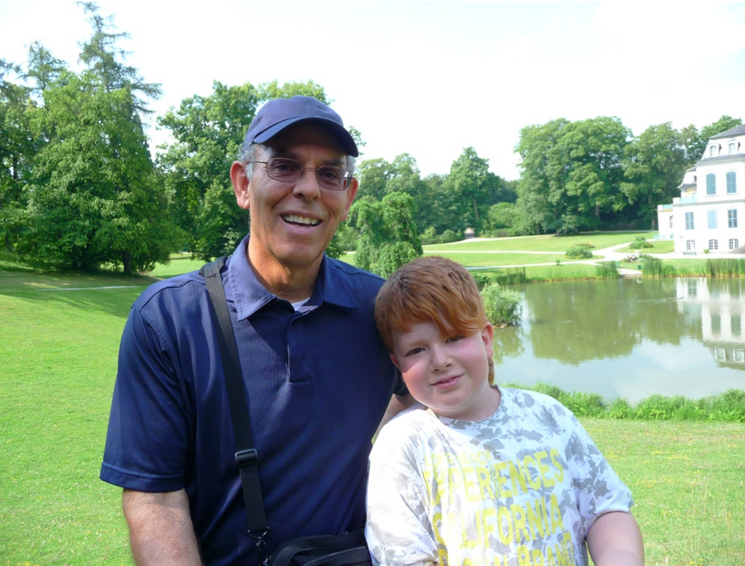 With Jonas at Wilhelmsthal (2009)