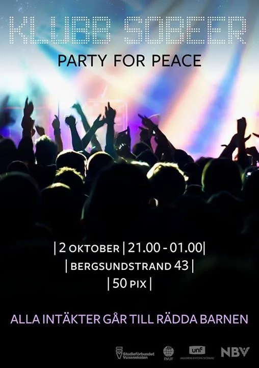Klubb Sobeer - Party for Peace