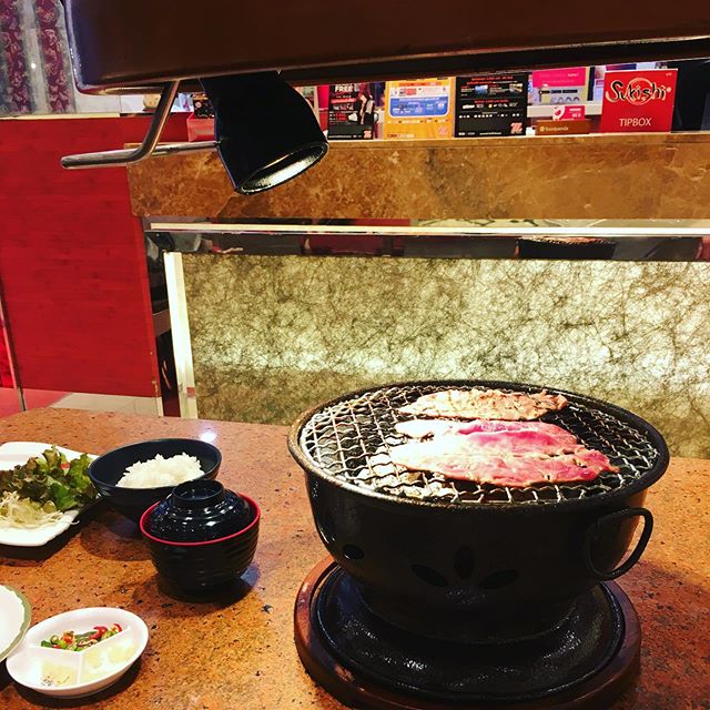 I&rsquo;m so stuffed... it kinda hurts. #thanksgiving #korean #bbq #koreanbbq