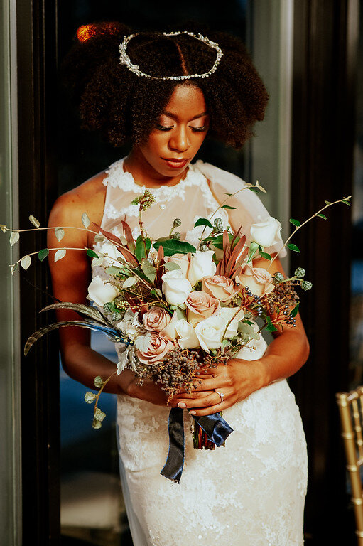  Planning: Samantha Rose Weddings Primary photography: Ryan Funk Photography Secondary photography: YVR Portrait Venue: Seasons in the Park, The Summit Room, Vancouver Florist: Lois Keane Floral Gown &amp; accessories: Isabelle’s Bridal Jewellery: So