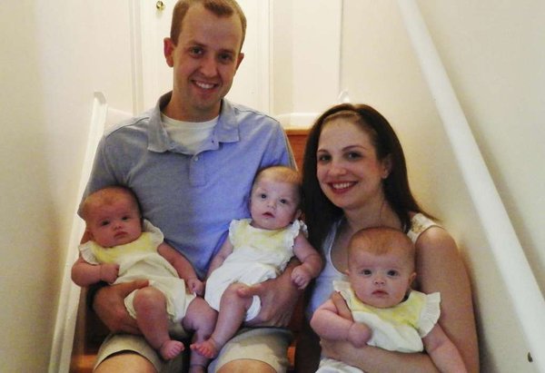 Fred and Lisa Hardenbrook , with (from left), Lucy, Susanna, and Tatum. Photo credit: MICHELE LANZA