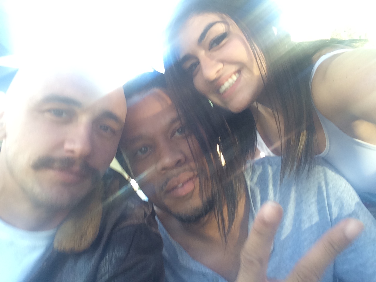 With James Franco & Raymond T. Williams in LA '14