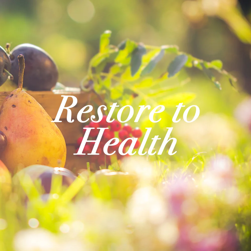 Restore to Health Cleanse Basic Program