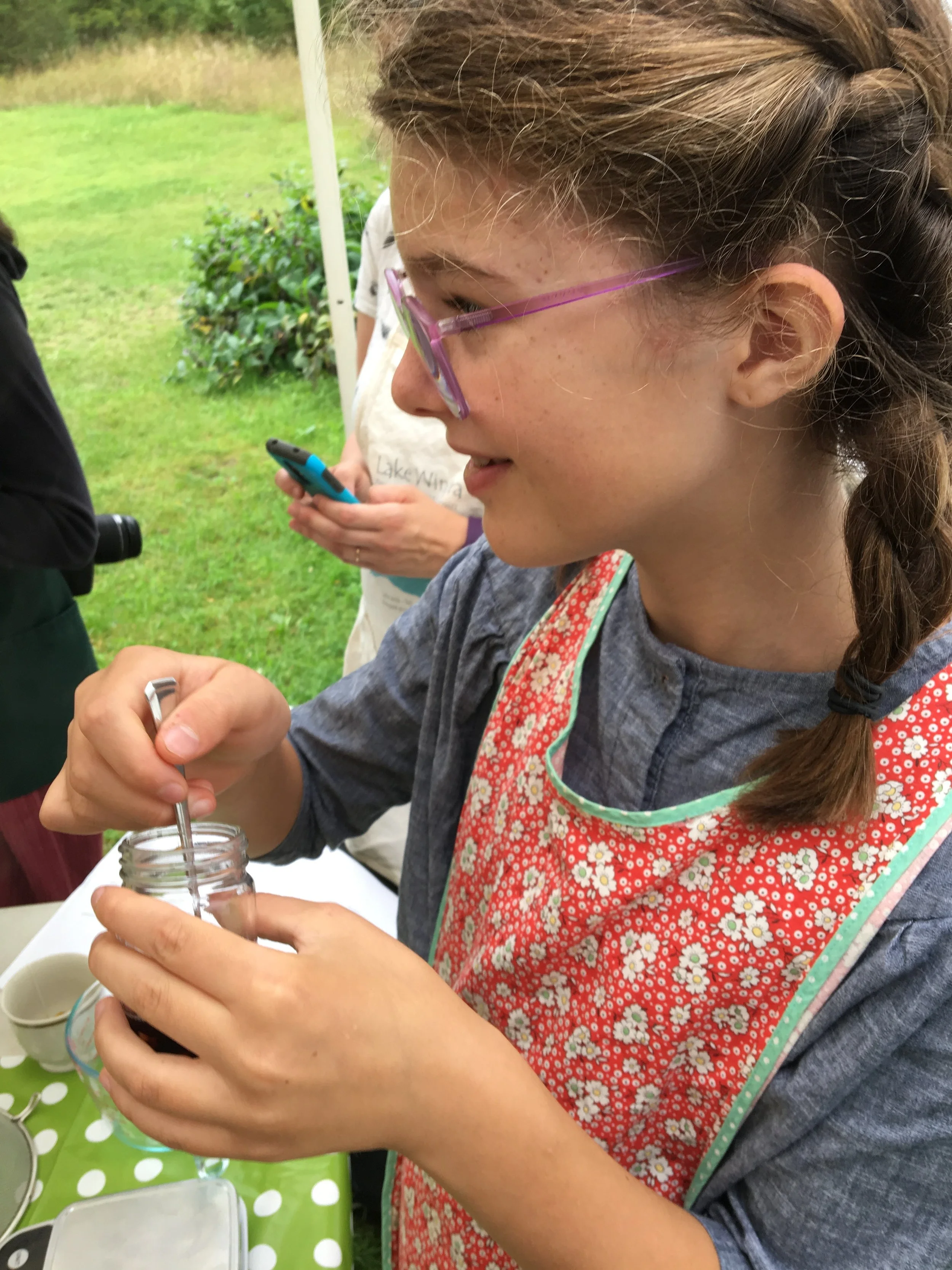 a young herbalist.