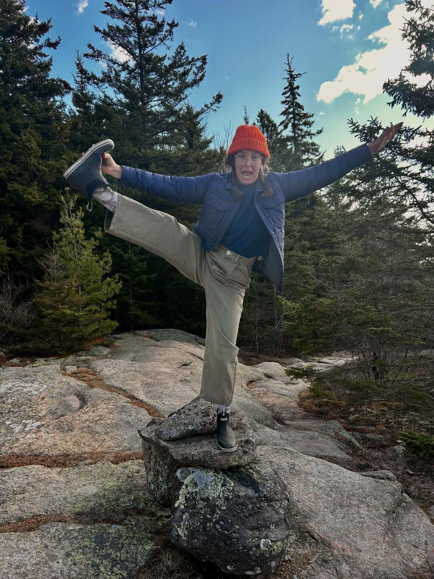 Last week, for giving Tuesday, the Elmore Yoga contingent donated $325 to the @elmorecommunitytrust for weekly yoga through the months of October and November. We meet every Tuesday from 9-10 am in the Elmore Town Hall. It&rsquo;s brisk but we make i