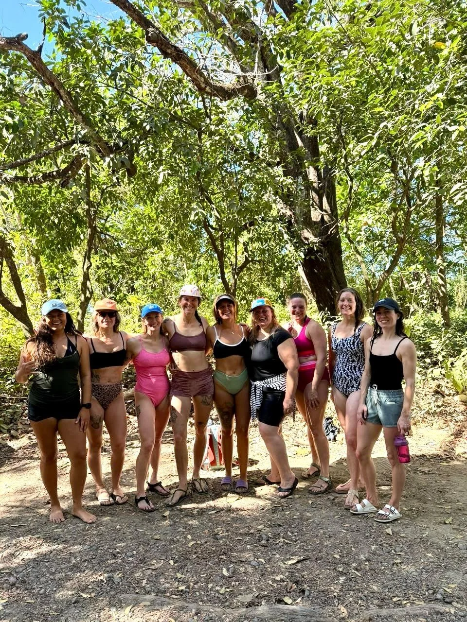 It bears repeating because it keeps getting better year to year. We pick up right where we left off and yet also manage to welcome folks new to the week with open arms and shining hearts. It's a vibe we plug into. A shared language around connection,