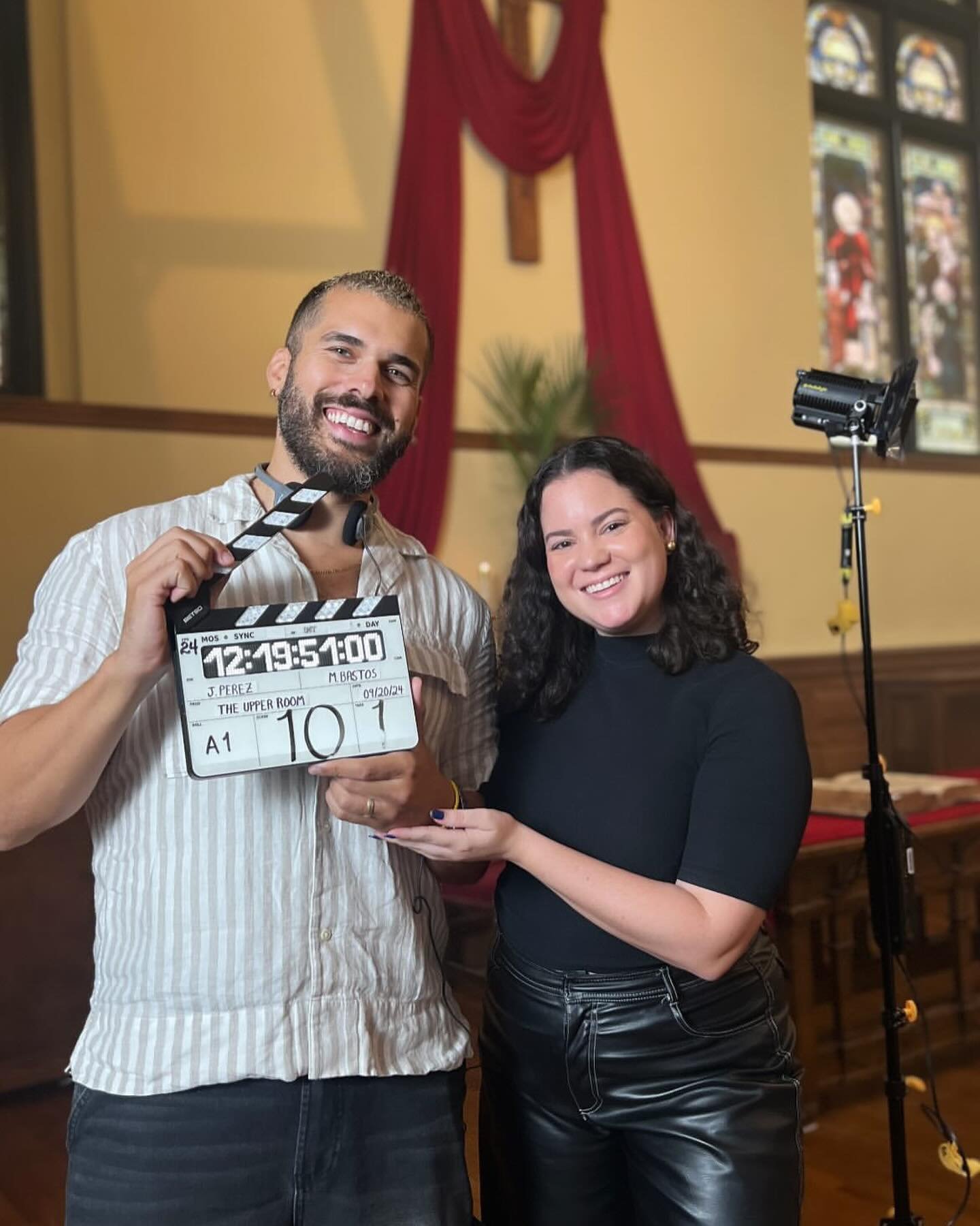 It&rsquo;s a wrap on The Upper Room. I&rsquo;m so grateful to the crew who came together to tell this story. More soon!