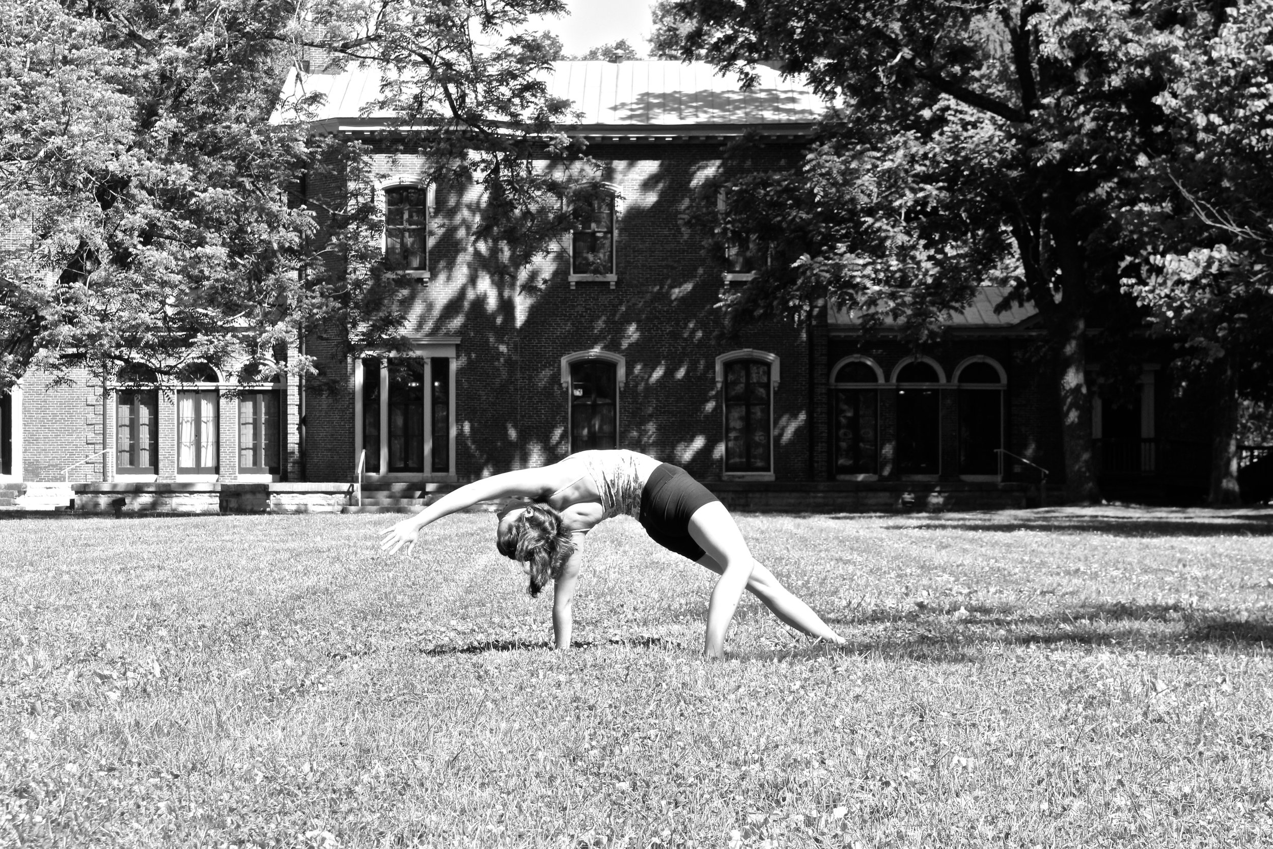  Yoga at Ashland, Henry Clay's Estate in Lexington, KY. 