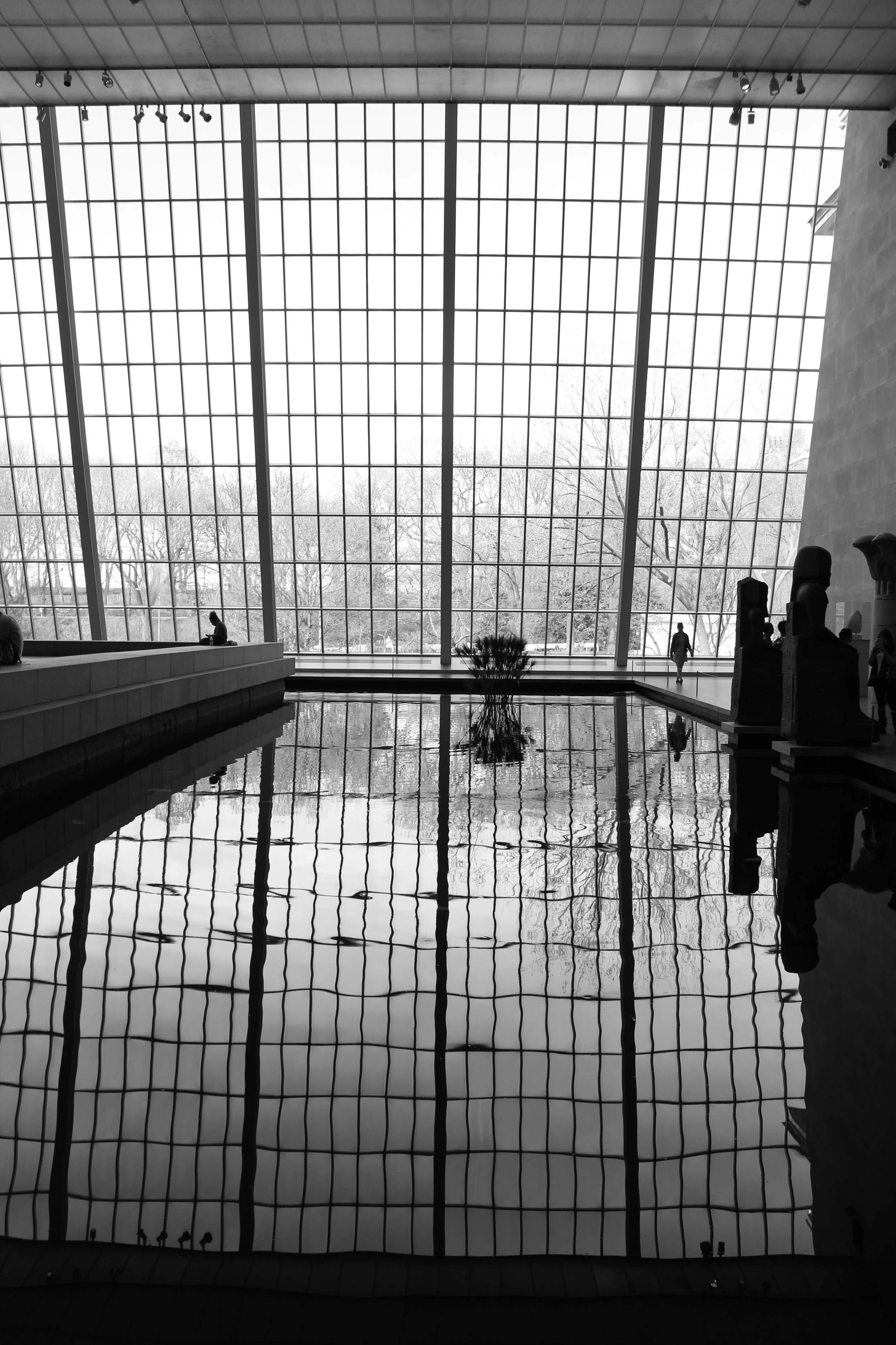 The Temple of Dendur, Metropolitan Museum of Art, New York, NY.
