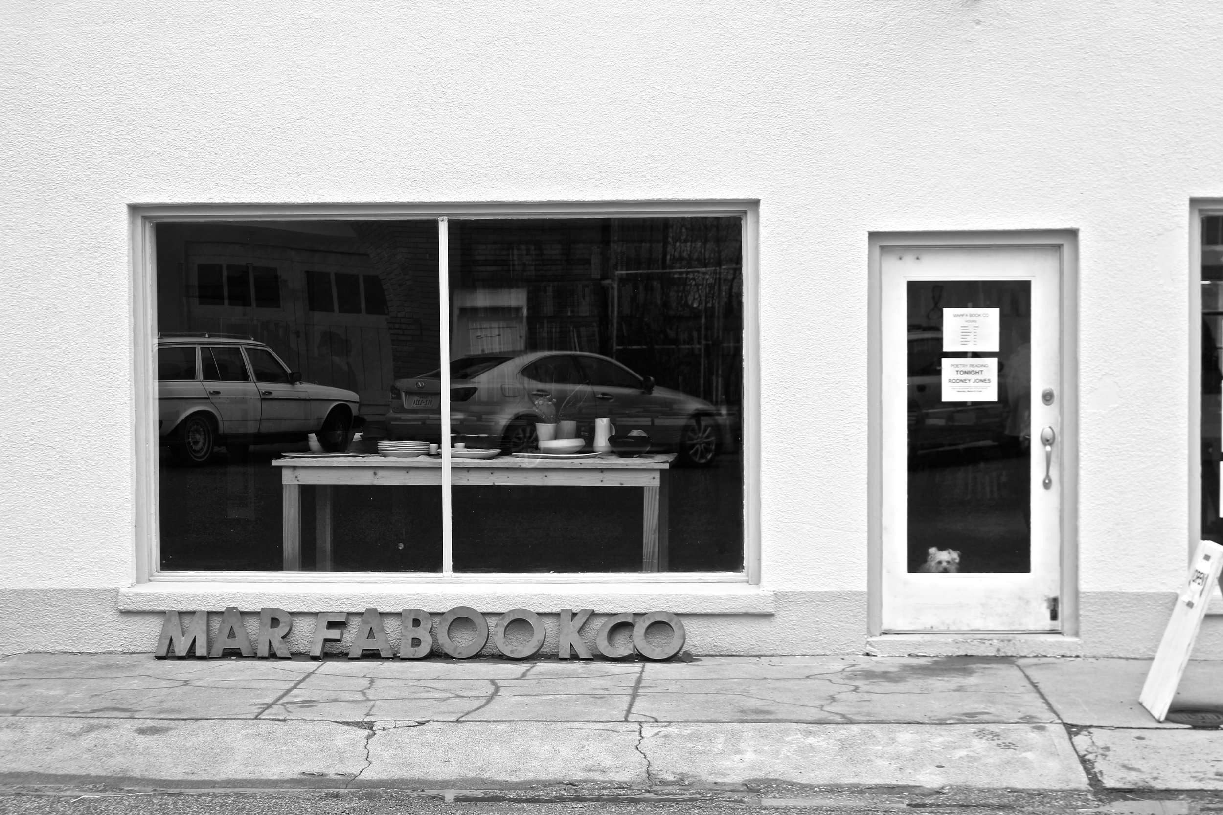  Marfa Book Company, Marfa, Texas. 