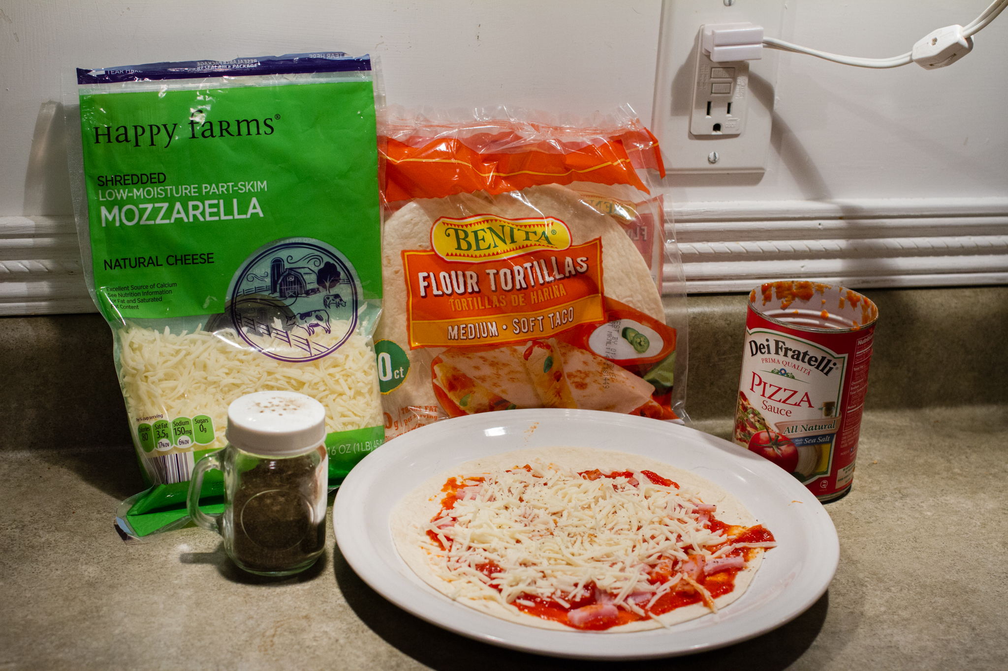 Aw yeah: Four ingredients, two minutes. That's looking real nice.