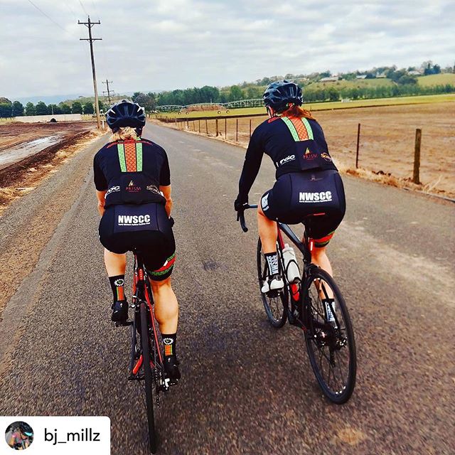 Posted @withrepost &bull; @bj_millz Saturday&rsquo;s club ride to Freemans Reach 👌🏻 Club kits in check 😉 Thanks friends @nat_watto and 📷 @shaecycle 
#nwscclub
