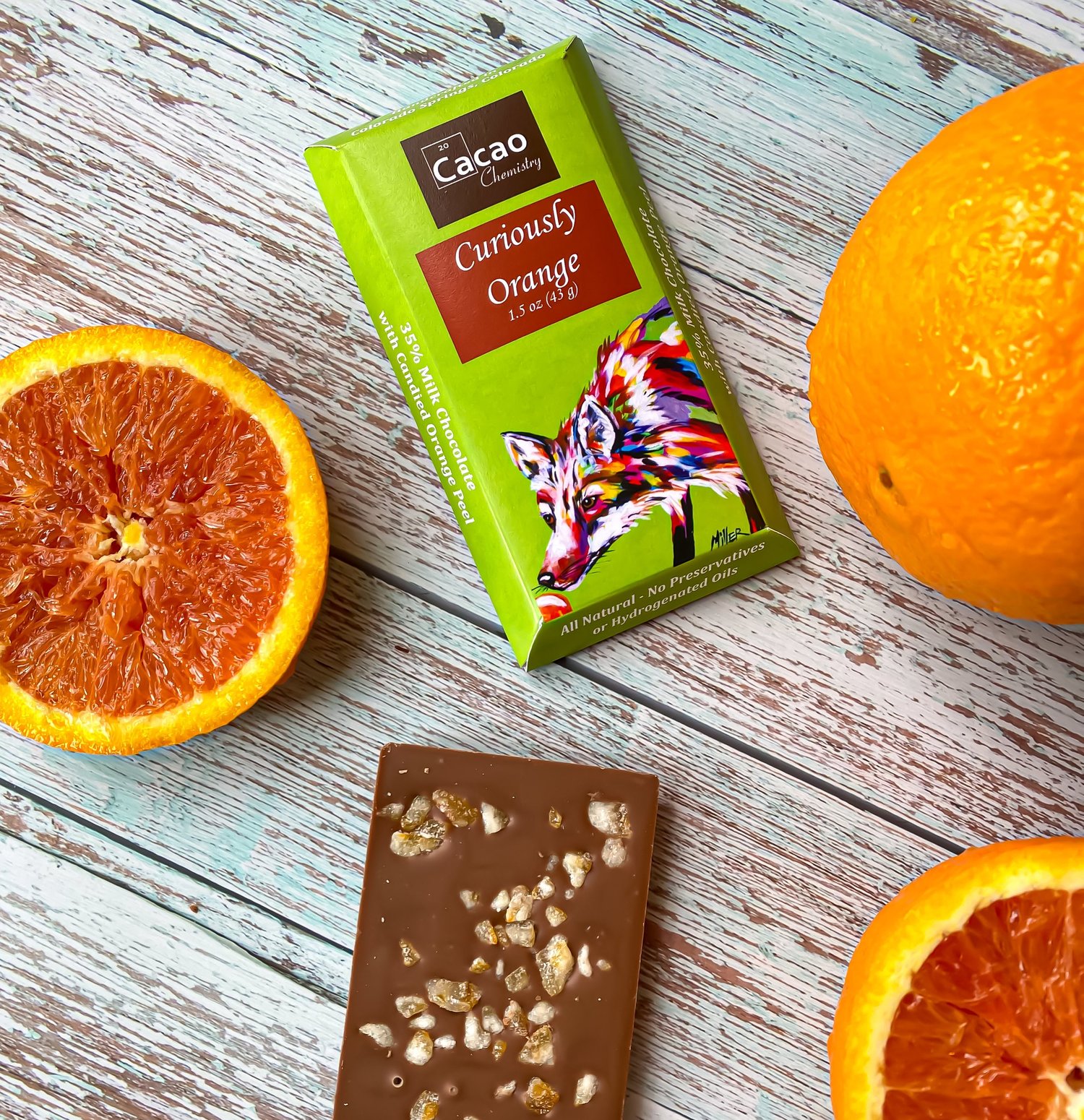 Curiously Orange Bar - House Made by Cacao Chemistry — Cacao