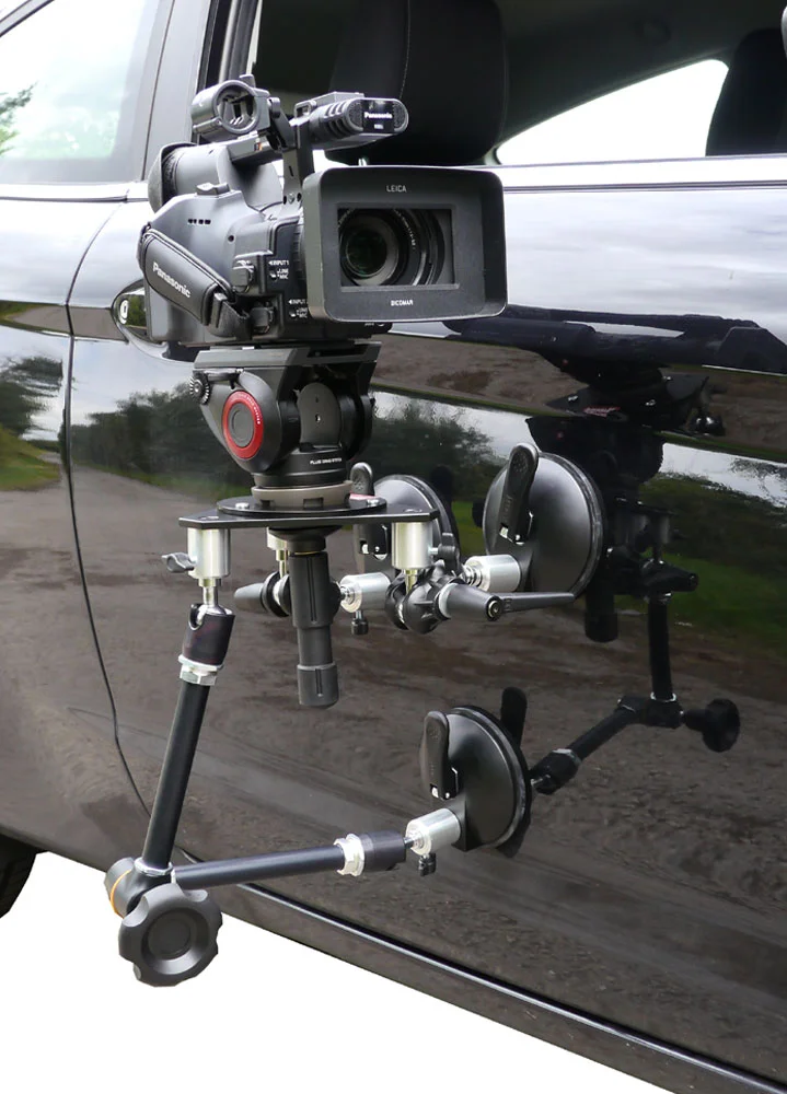 Hague SM300 Triple Suction Mount Camera Kit For Cars — Hague Camera