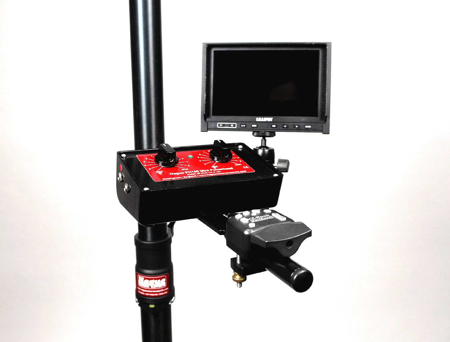 Hague-Aerial-Mast-Pole-Clamp-with-Monitor-Mount-and-Remote-Control-Powerhead-Control-Box-Bracket-5.jpg