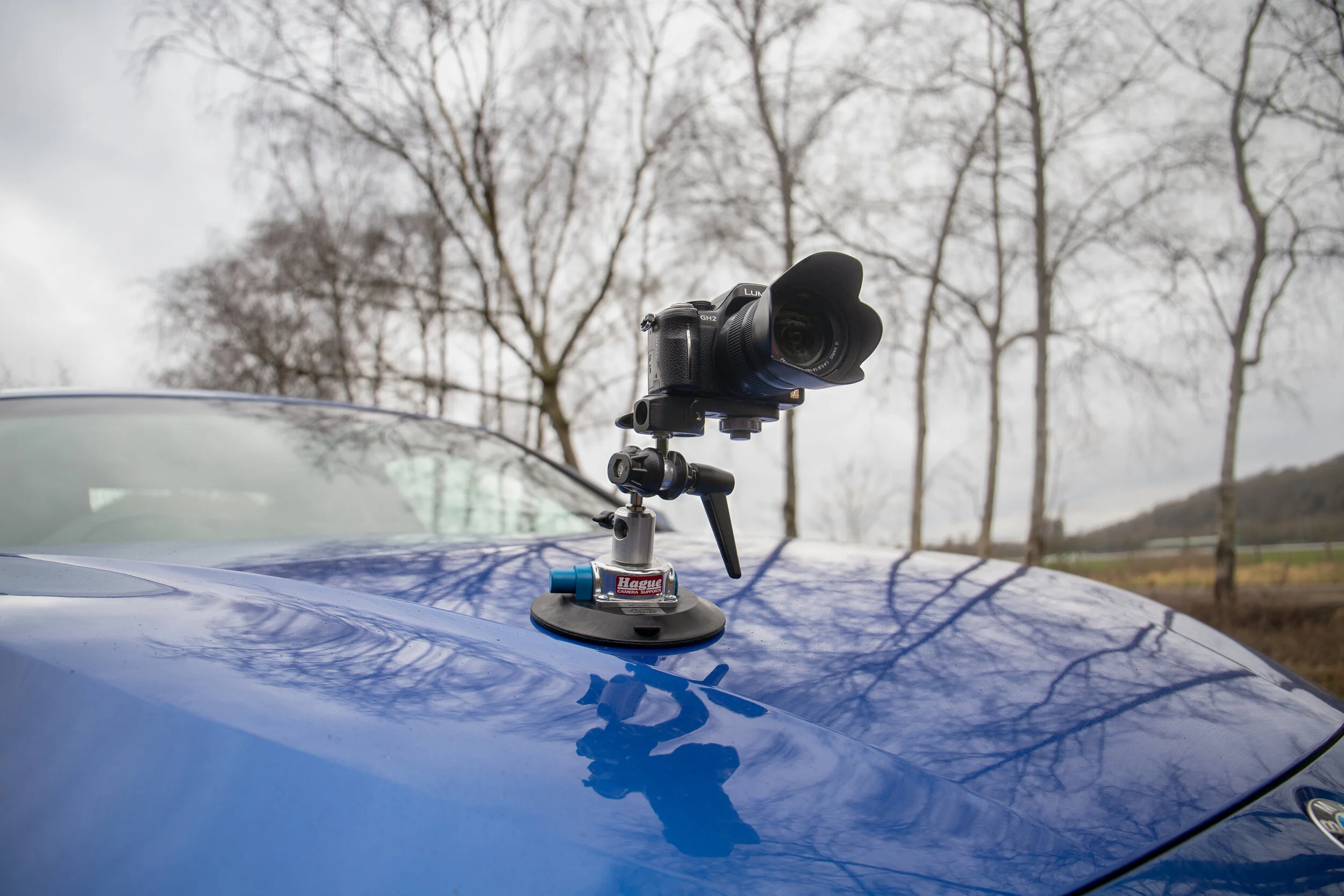 Hague SM1 Car Camera Suction Mount With Double Ball Tilt Head — Hague ...