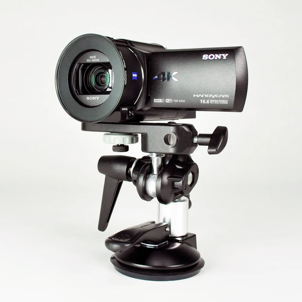 Hague SM90 Car Camera Suction Mount With Double Ball Tilt Head — Hague  Camera Supports