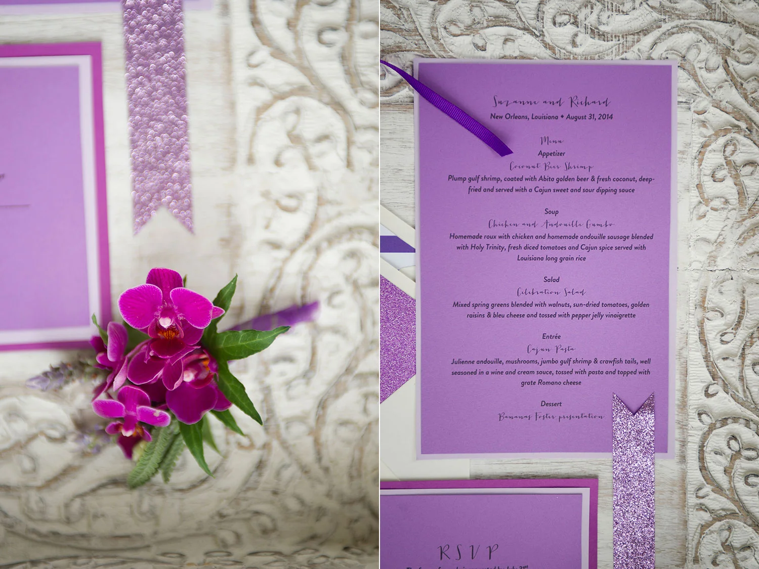 sapphireevents.com | Radiant Orchid Weddings | Sapphire Events | New Orleans Wedding Planner and Designer | Robin Nathan Photography | Nottoway Plantation Events