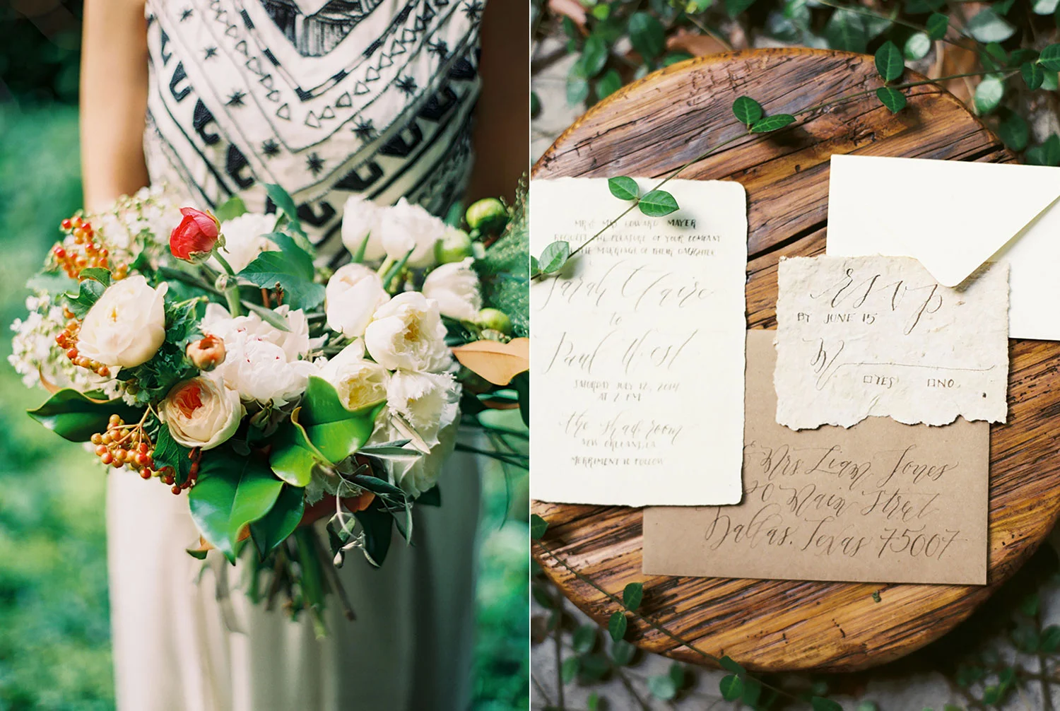 sapphireevents.com | Greer G Photography | Sapphire Events | New Orleans Wedding Planning and Design | Organic Inspiration