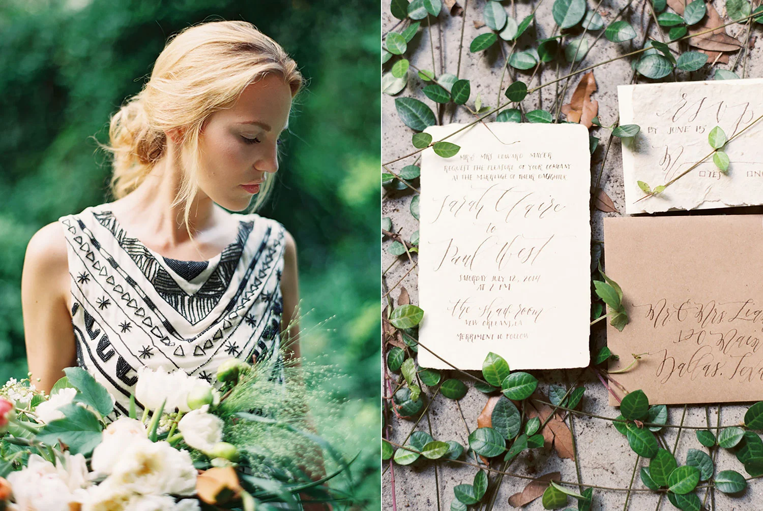 sapphireevents.com | Greer G Photography | Sapphire Events | New Orleans Wedding Planning and Design | Organic Inspiration
