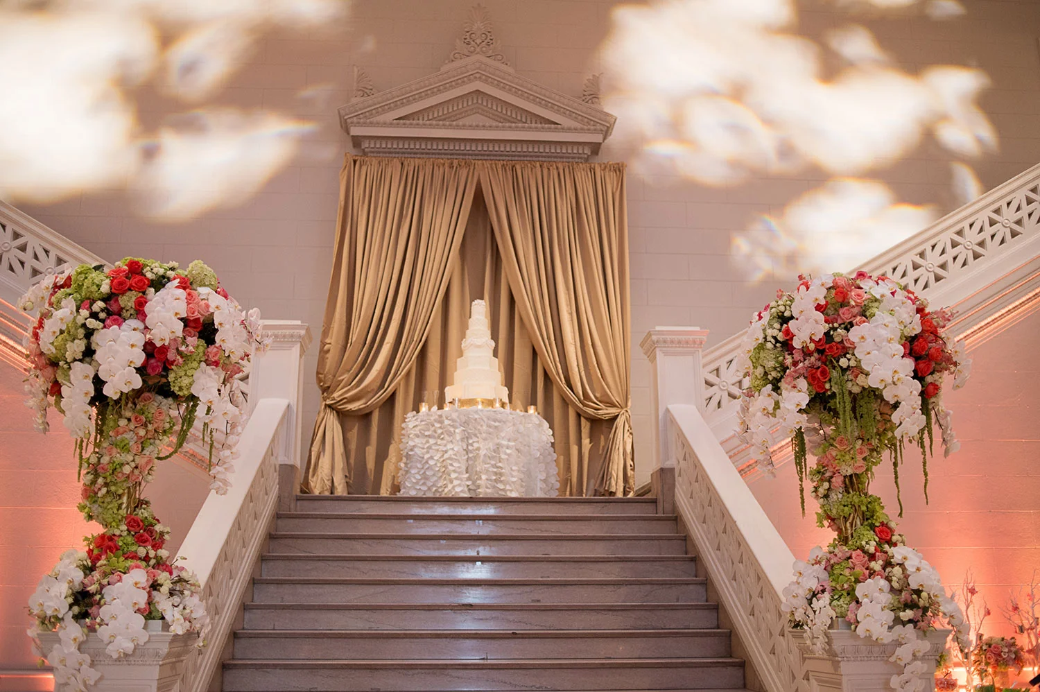 sapphireevents.com | New Orleans Wedding Planning and Design | Atrium of the Museum of Art Wedding Reception | Ardent Studio | Sapphire Events