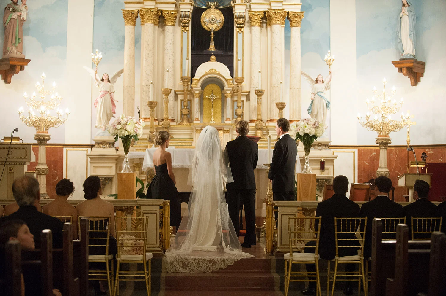 sapphireevents.com | New Orleans Wedding Planner and Designer | Black Tie Wedding at French Quarter's Old Ursuline Convent | Sapphire Events