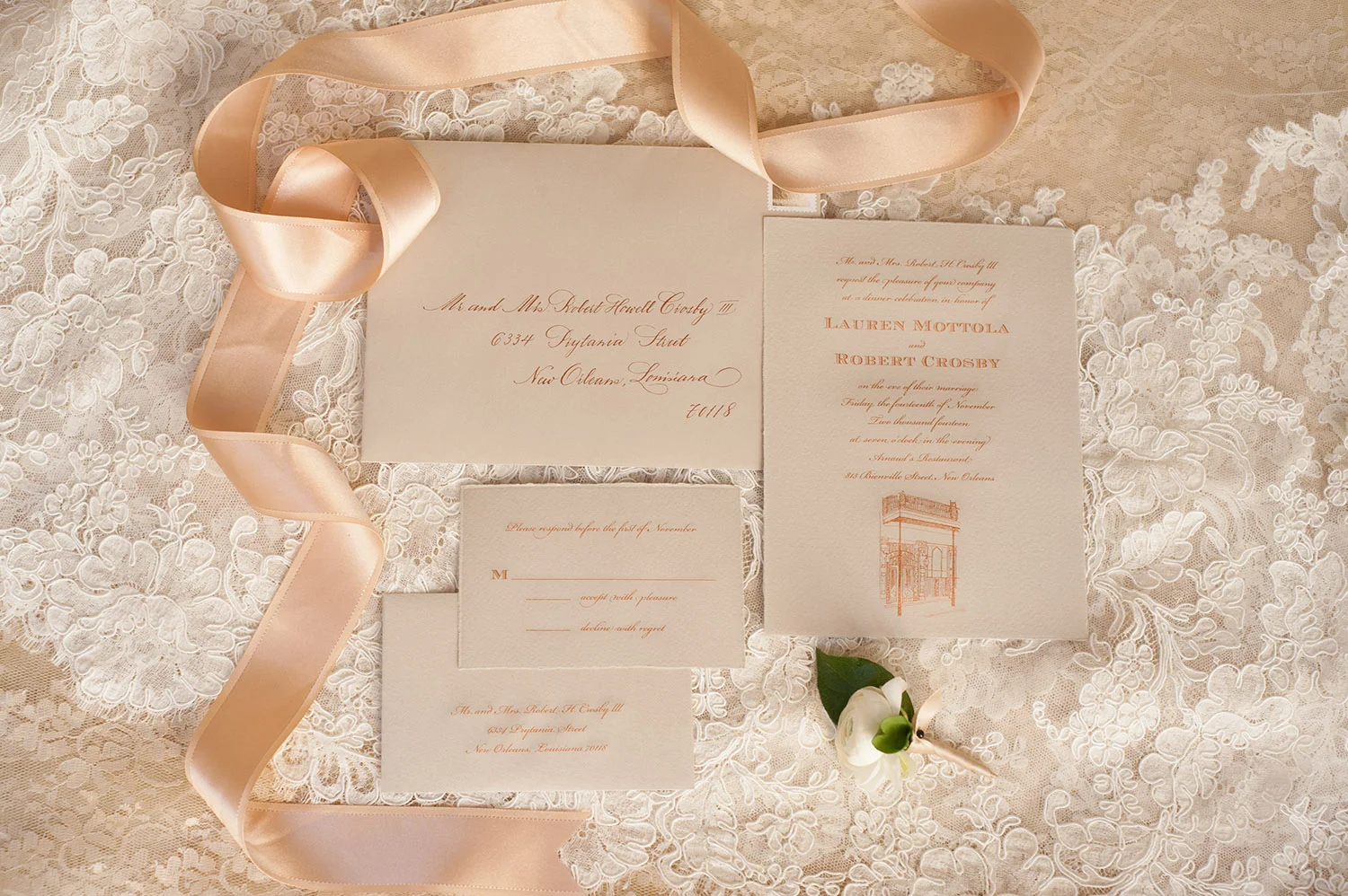 sapphireevents.com | New Orleans Wedding Planner and Designer | Black Tie Wedding at French Quarter's Old Ursuline Convent | Sapphire Events