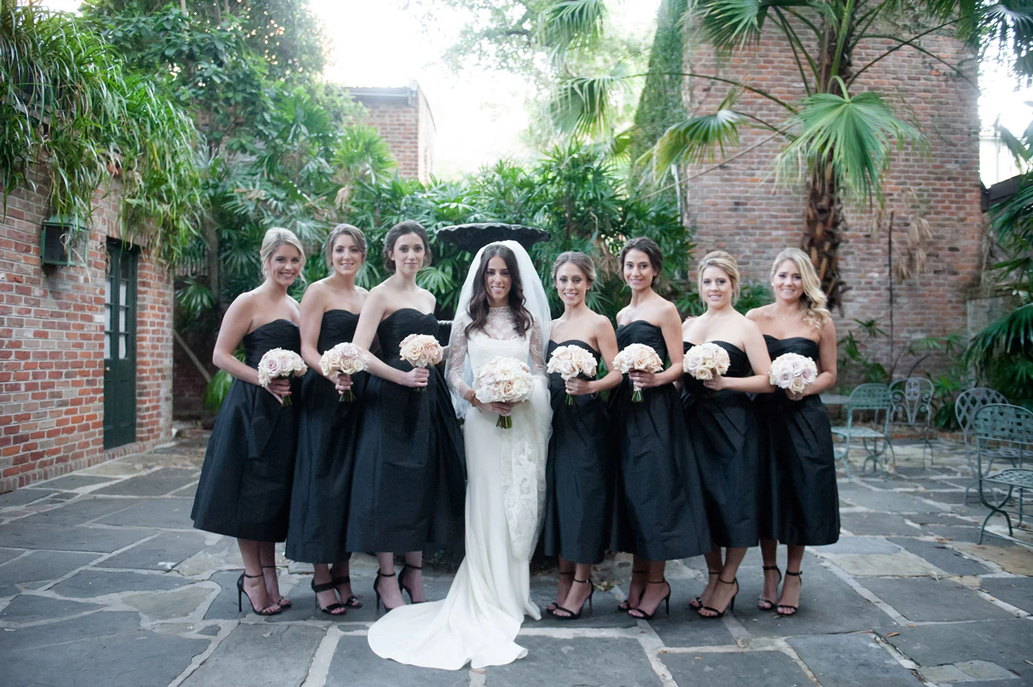 sapphireevents.com | New Orleans Wedding Planner and Designer | Black Tie Wedding at French Quarter's Old Ursuline Convent | Sapphire Events