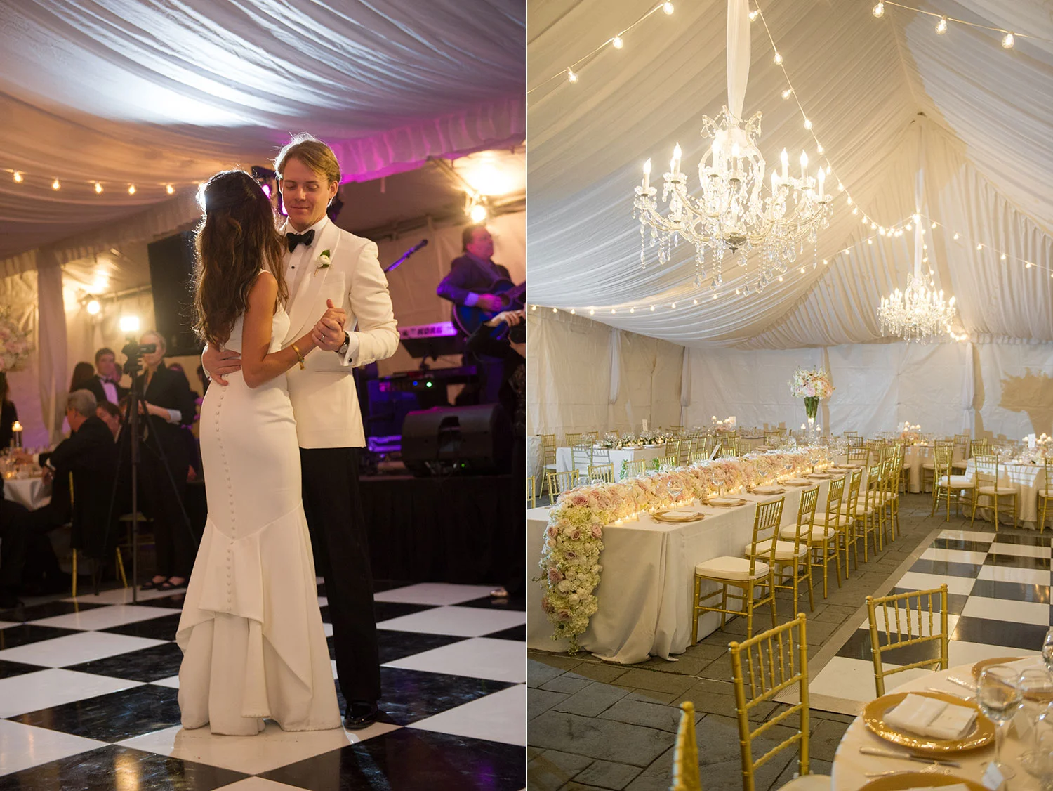 sapphireevents.com | New Orleans Wedding Planner and Designer | Black Tie Wedding at French Quarter's Old Ursuline Convent | Sapphire Events