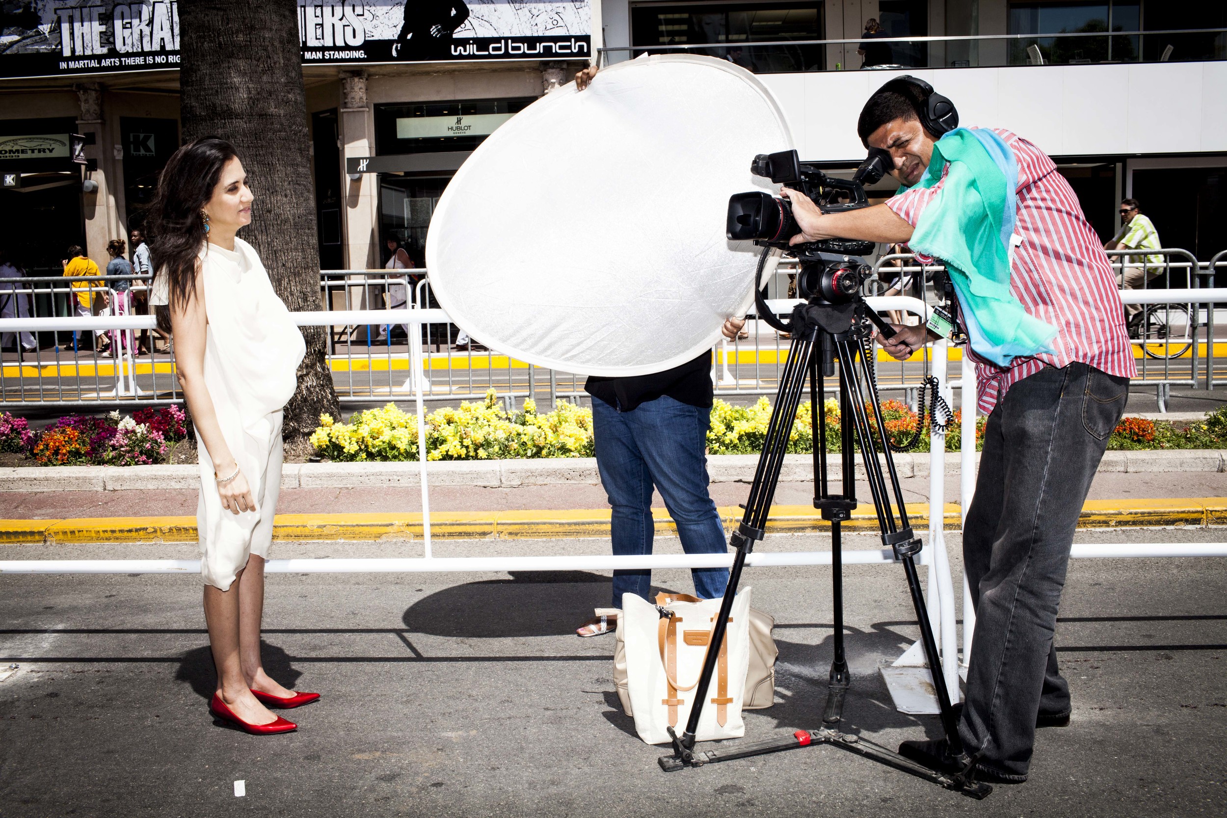 Setting up for TV