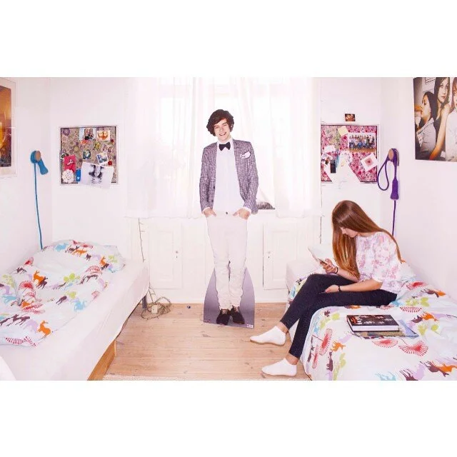 Olivia and her Harry poster