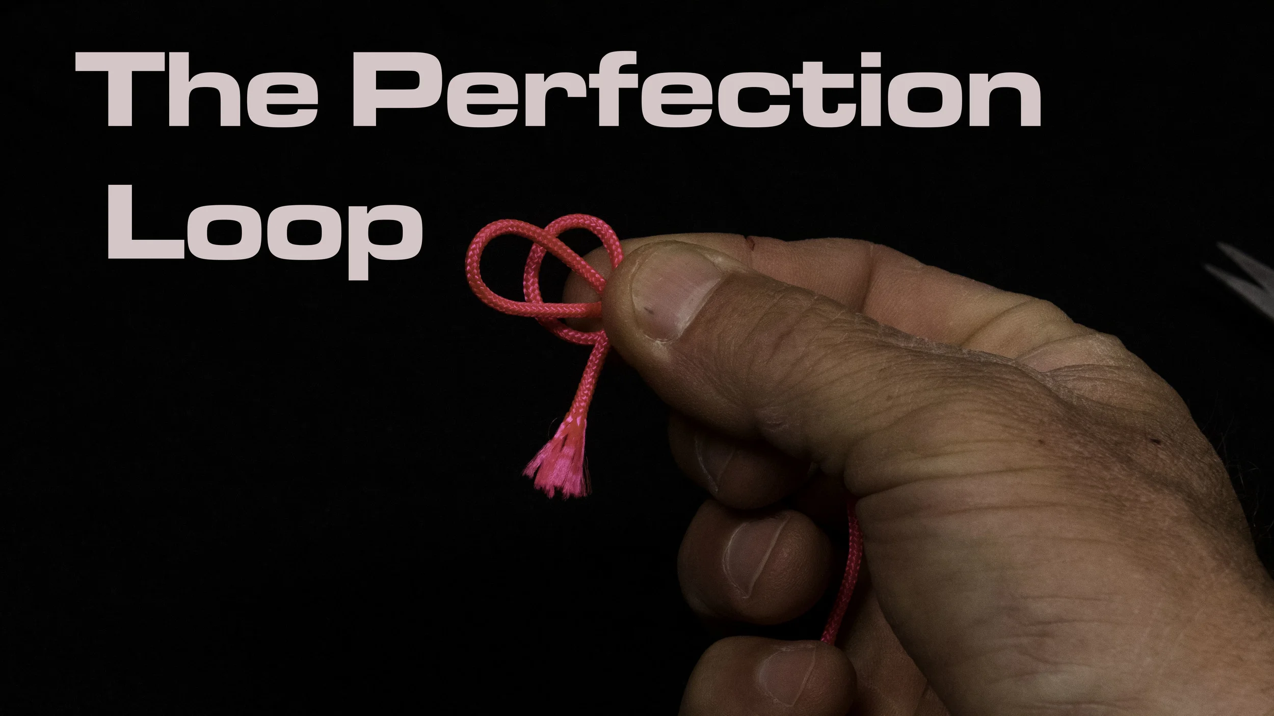 Better loop. Perfection loop. узел перфекшн луп. loop off. loop knot.