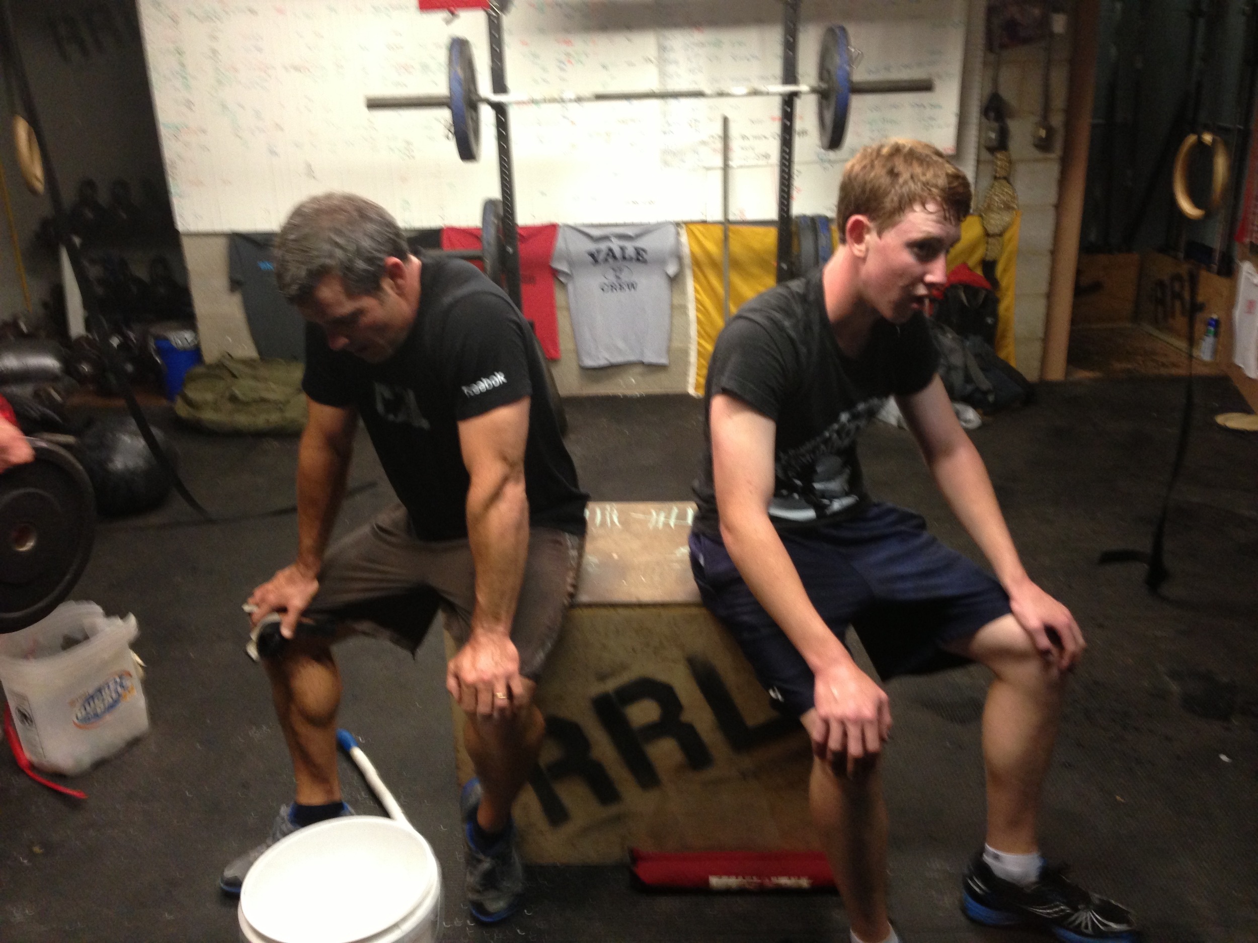 Me and Turner, wiped out after Triple Murph