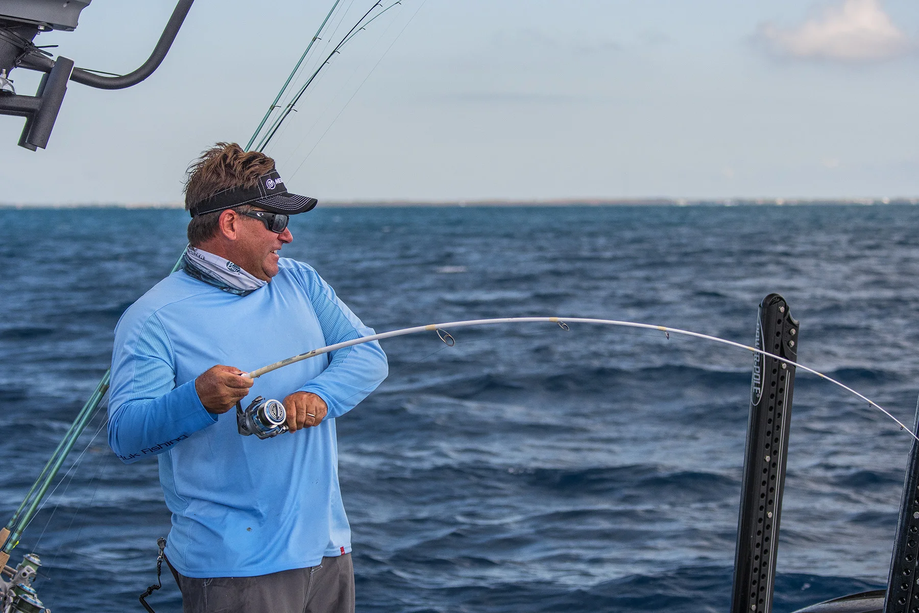 Rich hooked up with what he thought was the largest Yellowtail he'd caught in his life.