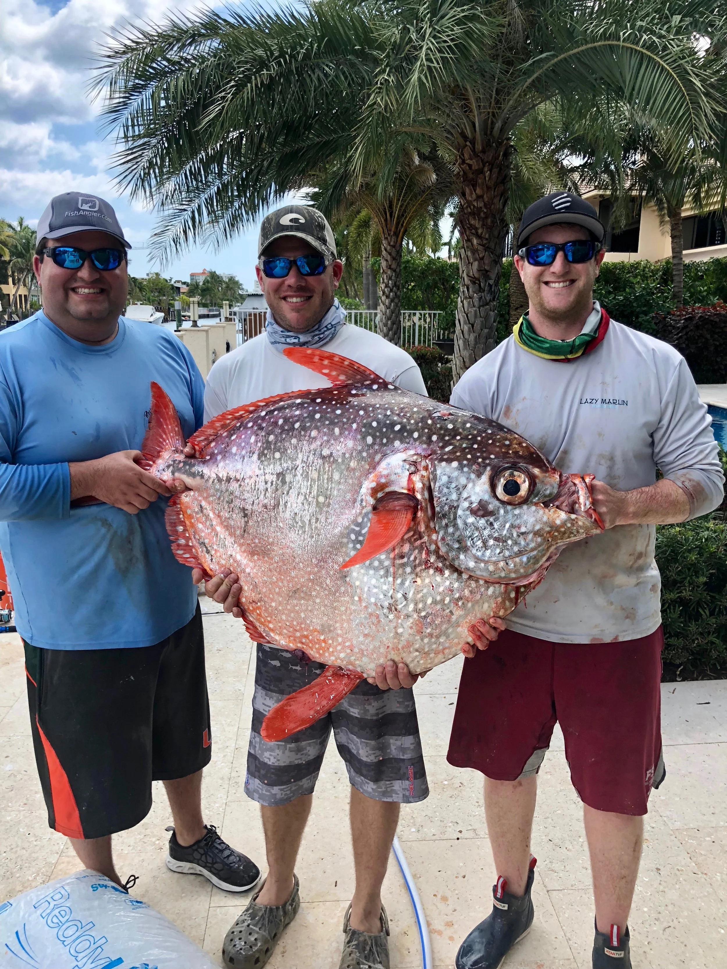 Rare Opah Catch Off Ft Lauderdale For Geoff Arias