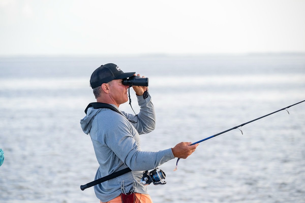 Always on patrol 👀 Clear skies, clear water, crisp views. 🎣 Bring it all into focus with your @nikonoutdoorsusa binoculars.

#NikonOutdoors