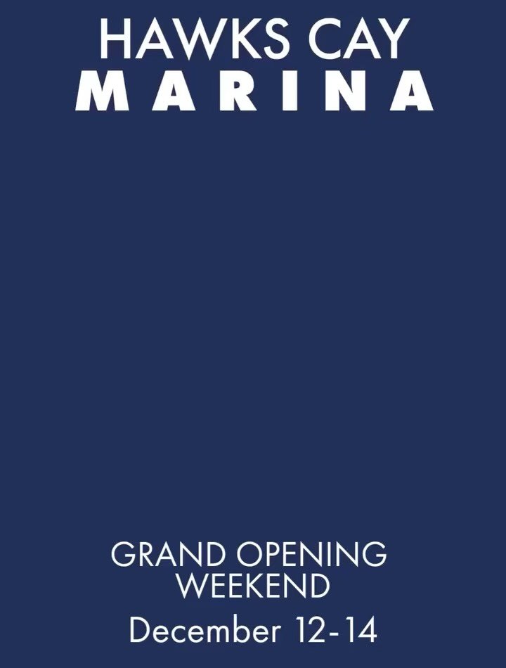 We&rsquo;re ready @hawkscaymarina 🏝️🍾🎉
・・・
Opening weekend is just a few days away, and the docks are already humming. ⚓️Here&rsquo;s what&rsquo;s coming up at Hawks Cay Marina to celebrate our remodel.

Slide through the schedule and start plotti