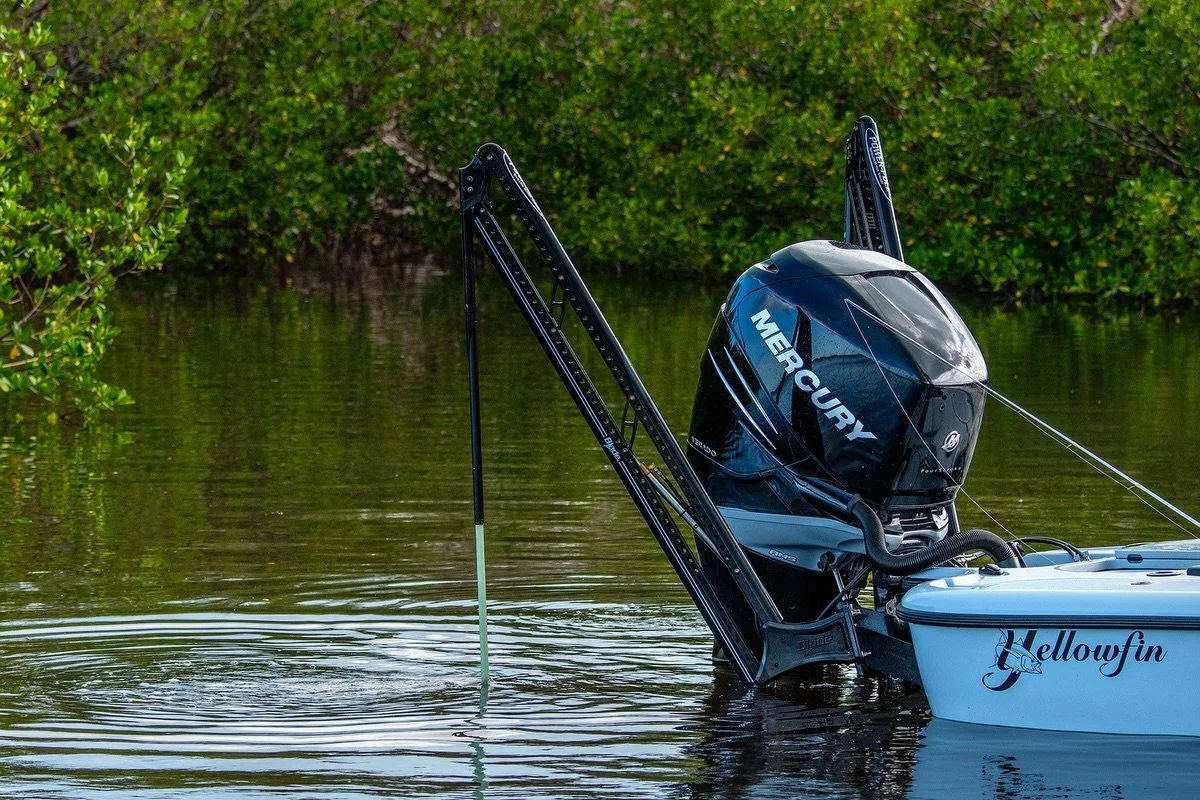 It Takes Two 🎶 Running two @power.pole anchors instead of one is a game changer for boat control, especially in shallow water fishing! Why? 👇

With a single anchor, your boat naturally pivots with wind and current, which can constantly pull you off
