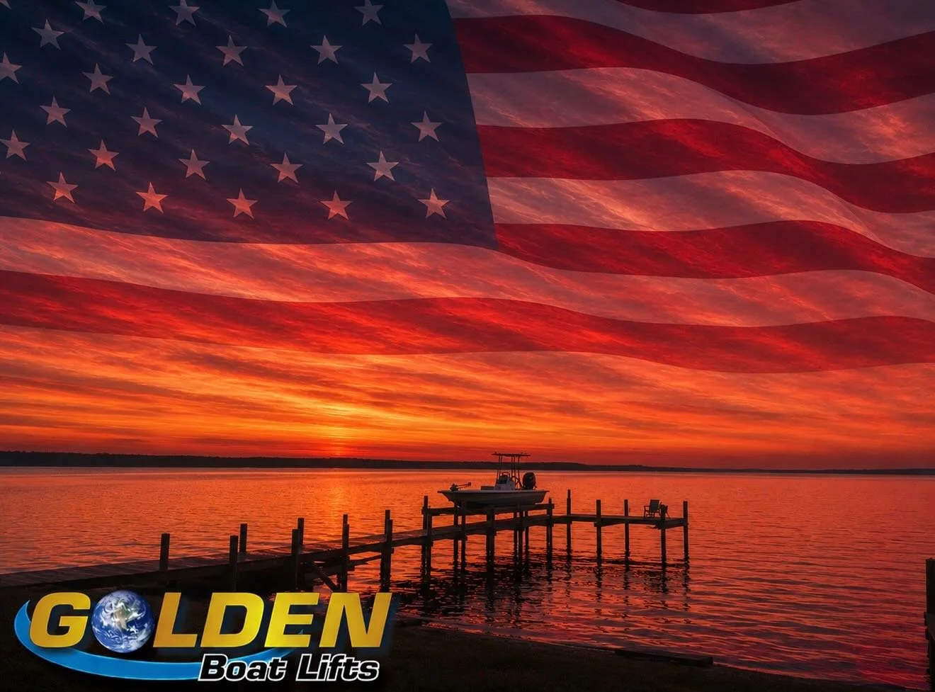 Well said from our friends at @goldenboatlifts 🇺🇸 As families and friends gather on the water, Golden Boat Lifts is proud to help boaters protect what they love and enjoy more time making memories together. From sunrise cruises to long weekends at 