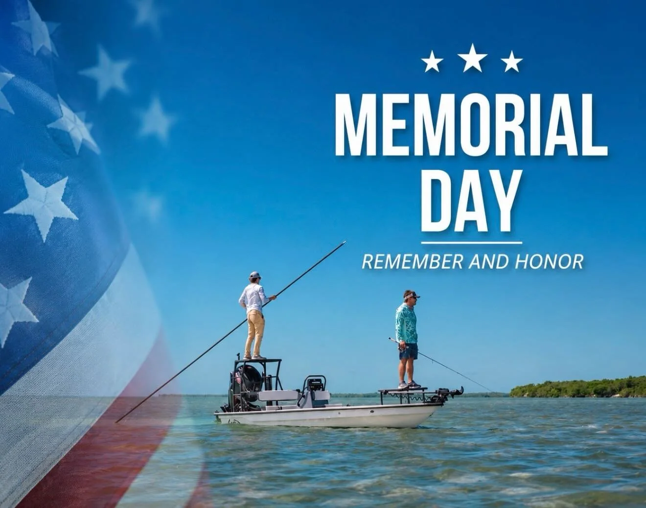 🇺🇸 This Memorial Day, we honor the brave men and women who made the ultimate sacrifice so we can enjoy the freedoms we have today &hellip; including the simple joys of being out on the water. As we remember their courage, let&rsquo;s celebrate resp