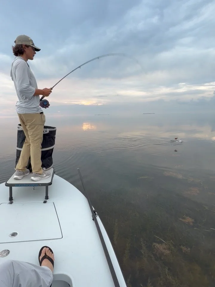 Connected! 💯 We connected with several tarpon, and connected on a great trip @kenbaldwin7 of Fishing on @sportsillustrated 💯

We put the new @cayoboatworks in some slicked off, skinny water and landed several quality fish &hellip; Comment &lsquo;CA