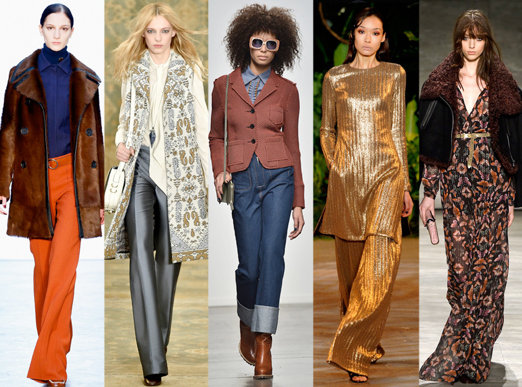 The trend of the past is becoming a prominent style of the future. If this season's runways indicated anything... it was the death of the skinny jean. Look forward to slipping in to something slouchy and stylish... revolutionizing the wide leg pant, prepare to see baggy jeans, culottes and flare jeans.