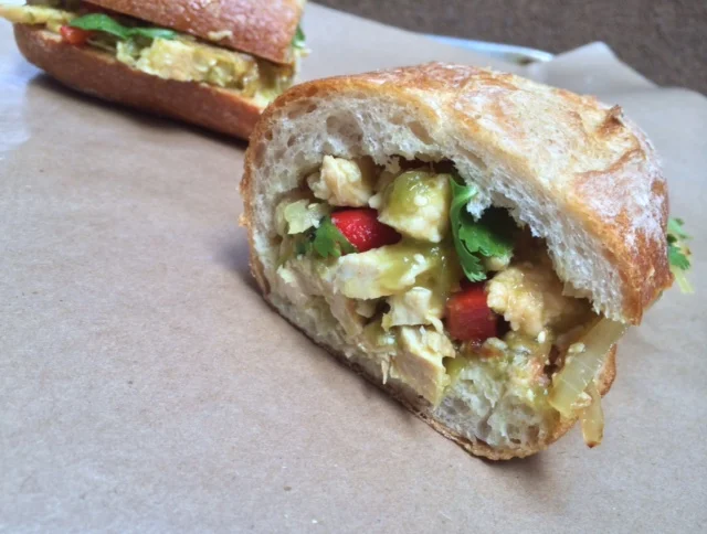 Spicy Green Tomato and Chicken 