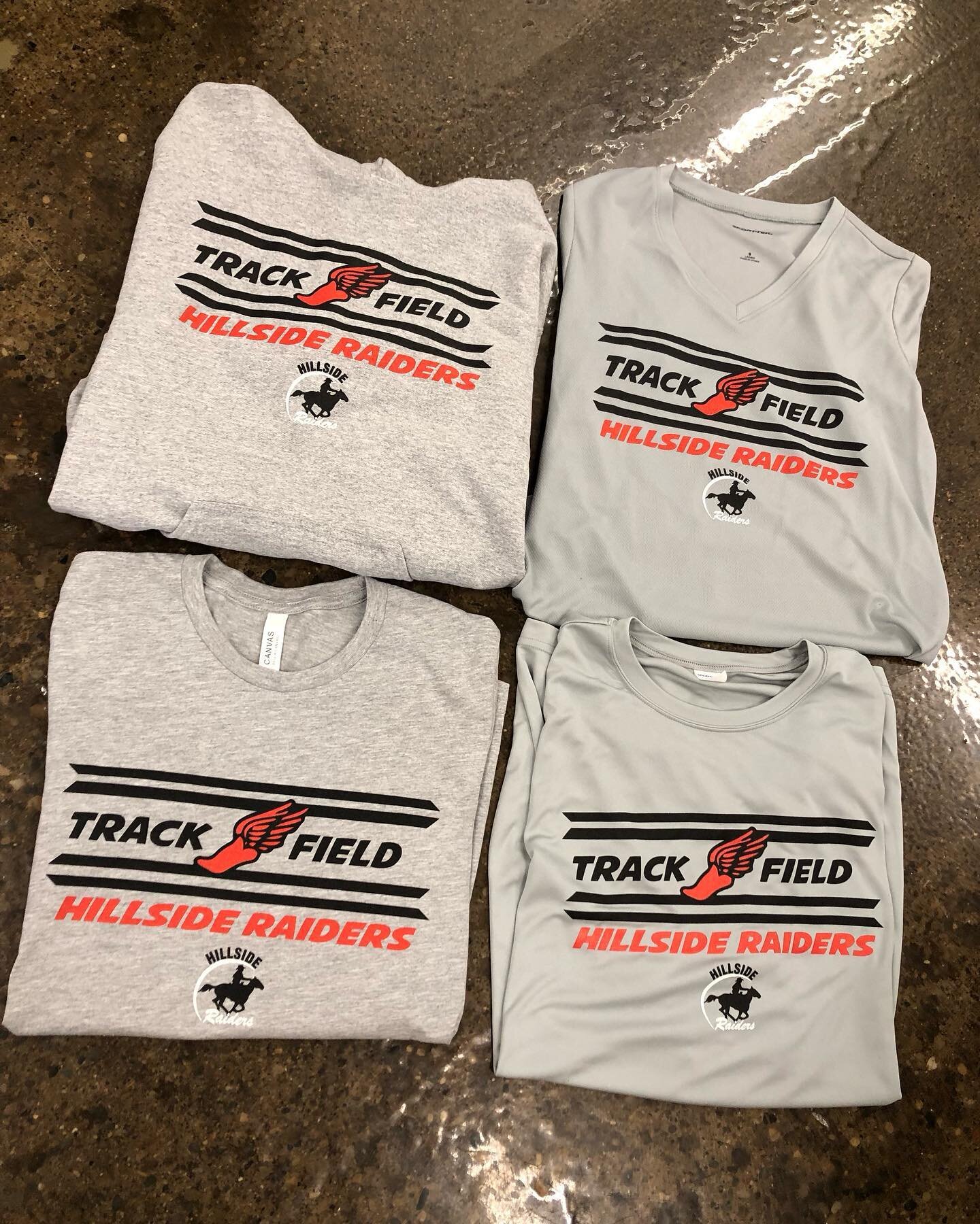 Hillside Raiders get ready to run! Orders shipping out today!