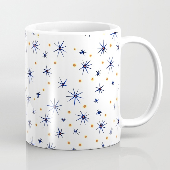 blue mattisse mug