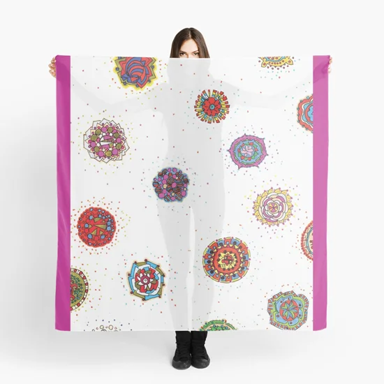 snap dragon scarf