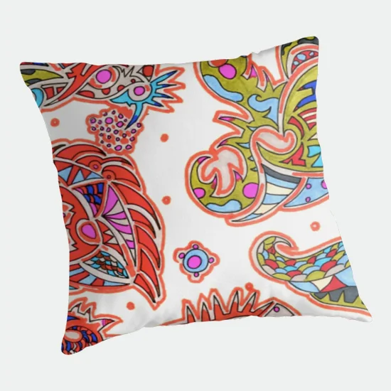 orengi throw pillow