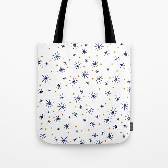 blue mattisse tote bag
